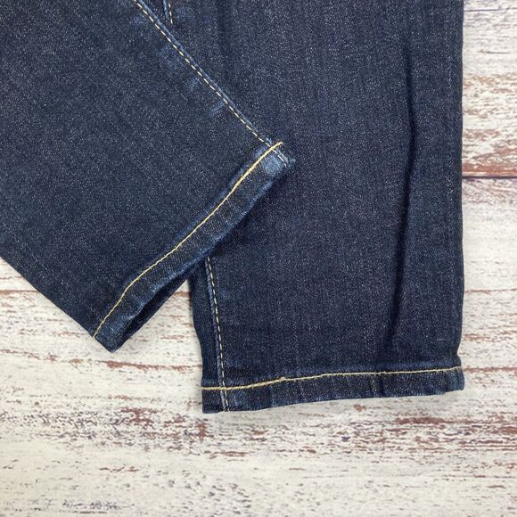 Ag Adriano Goldschmied The Mila Ankle Super High Rise Skinny Blue Jeans, Size 28 - Picture 8 of 8